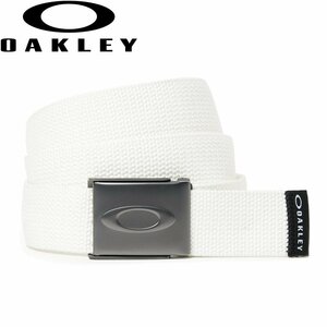 ★OAKLEY オークリー ELLIPSE WEB BELT 96185　エリプス ウェブベルト 100（WHITE）★送料無料★