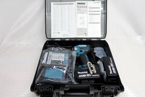 ◆未使用品◆Makita マキタ 18V 充電式インパクトドライバ TD173DRGX（ブルー）◆バッテリー2個、チャージャーセット