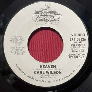 ◆USorg7”PROMOs!◆CARL WILSON◆HEAVEN◆