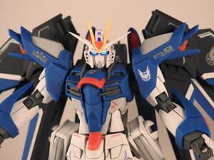 HG COSMIC ERA HG 1/144 STTS-909　ライジングフリーダムガンダム　メインカメラ、サブカメラ LEDライト点灯　完成品