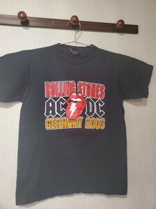 ローリングストーンズ　AC/DC Tシャツ