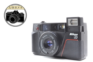 NIkon ニコン L35AD2 コンパクトカメラ 完動品 フラッシュ良好 清掃済 ＠24