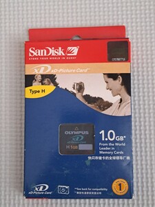 SanDisk xDピクチャーカード 1GB Type H 未開封 未使用品 サンディスク オリンパス