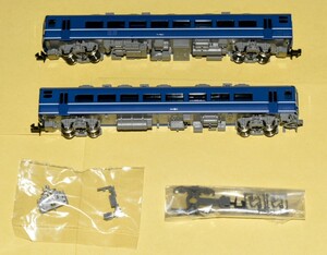 TOMIX 型番98563 東武鉄道 14系・ヨ8000形（SL大樹・青色）セットより【各種パーツ付　スハフ14-1・オハフ15-1】