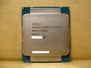 ▽Intel Xeon E5-2640V3 2.60GHz SR205 20M 8GT/s 90W FCLGA2011-3 中古