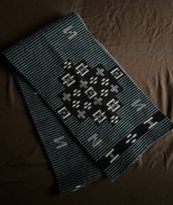 【希少】極美品 RRL BEACON BLANKET STOLE ダブルアールエル 大判 ブランケット ネイティブ ラグ スカーフ ストール マフラー