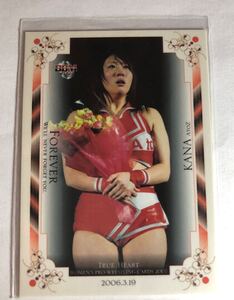 華名 ASUKA カード BBM2007 TRUE HEART　女子プロレス