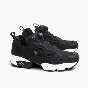 Z1188 Reebok リーボック スニーカー 24.5cm ブラック インスタ ポンプフューリー INSTA PUMP FURY OG ナイロン アッパー ハイテク