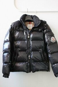 モンクレール.MONCLER.HIMALAYA.ヒマラヤ.サイズ0.シャイニーブラック.国内正規.マヤ.モンジュネーブル.MAYA.デカワッペン.マヤ.チベット