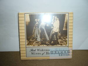 Rick Wakeman 大傑作1st「ヘンリー八世と六人の妻たち」 デラックスエディション仕様盤二枚組 輸入盤未開封新品。