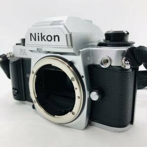 ★外観美品★ ニコン Nikon FA ボディ シルバー MF 一眼レフ フィルムカメラ　＃280