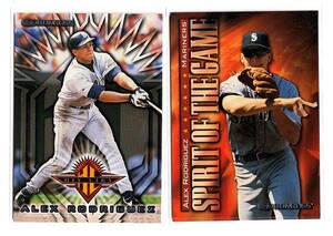 MLB 1999 Donruss #370Ƙ Alex Rodriguez アレックス・ロドリゲス　A・ロッド　2枚セット　新品ミント状態品