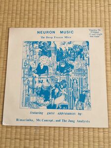 レア The Deep Freeze Mice NEURON MUSIC ネオアコ 12インチシングル Cordelia Records Alan Jenkins Sherree Lawrence ギターポップ　