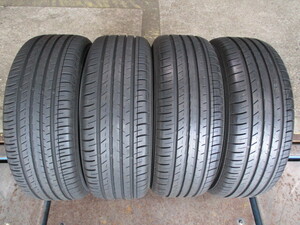 ｉ－１４４１６　２０５／５５Ｒ１６　ヨコハマ　ブルーアースＧＴ　ＡＥ５１　２０２０年製　８分山　４本