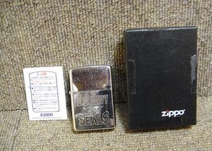 【TH0029-01-20】Zippo ジッポー U.S.NAVY SEALS ネイビーシールズ 米海軍特殊部隊 Navy SEALs オイル ライター