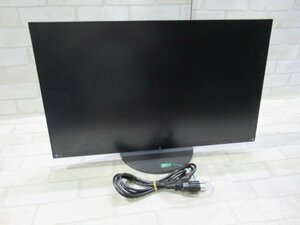 Ω 新M 0137t 保証有 EIZO FlexScan【 EV2750 】27型ワイド カラー液晶モニター IPS フレームレス (動作時間：11559h)