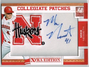 Mike Nesseth PHI 2010 Donruss Collegiate Patches Auto 直筆サイン 125枚限定