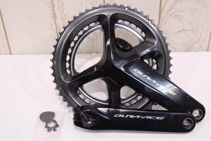 ★SHIMANO シマノ FC-R9100-P DURA-ACE 170mm 53/39T 2x11s 両足計測パワーメータークランクセット BCD:110mm リコール点検済み 美品