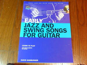 洋書　EARLY JAZZ AND SWING SONGS FOR GUITAR　中古