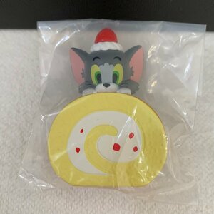 ＜未使用＞トム＆ロールケーキ 「TOM and JERRY もぐもぐかくれんぼ」フィギュア★サイズ約5.5cm〈wj