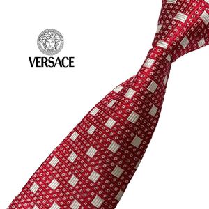 VERSACE ネクタイ パターン柄 メドゥーサ柄 ヴェルサーチ USED 中古 m198