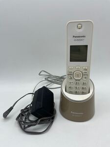 ★ 美品 Panasonic パナソニック コードレス電話機 KX-FKD509-T 【モカ】