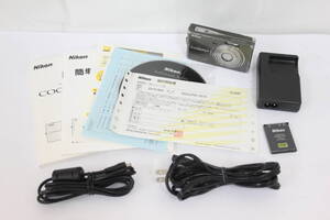 【返品保証】 ニコン Nikon Coolpix S510 3x バッテリー チャージャー付き コンパクトデジタルカメラ M1241