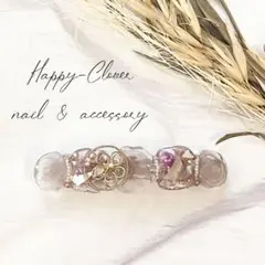 ☆No.223☆ハンドメイド　レジンアクセサリー バレッタ