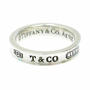 【1円スタート】【箱付き】TIFFANY & Co. ティファニー シルバー 1837 ナロー 3.6g 925刻印 指輪 リング 318793