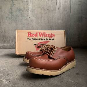 RED WING 89年製 8104 オックスフォード アイリッシュセッター ローカット USA製 オロラセット 24.5cm 1980s 80s レッドウィング