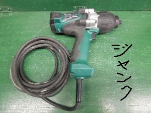 ●《ジャンク部品取り：同梱包不可・日立工機電動１００Ｖ用１４ｍｍインパクトレンチＷＲ１４ＶＢ》