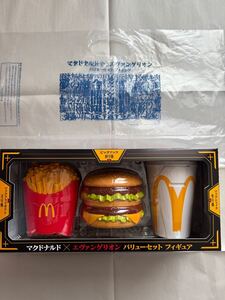 【中古】マクドナルド×エヴァンゲリオン　バリューセットフィギュア　マック