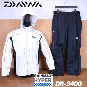 程度良品 ダイワ(Daiwa) レインマックス ハイパー100 コンビアップオールウェザースーツ DR-3400 レインスーツ