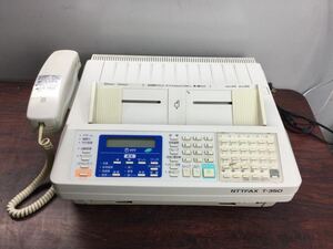 ◆05376) NTT FAX T-350 感熱ロール紙 ビジネスファクス NTTFAX 業務用 ファックス 電話