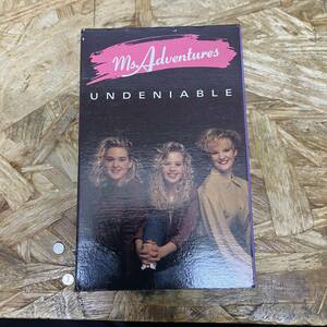 ス ROCK,POPS MS. ADVENTURES - UNDENIABLE シングル TAPE 中古品