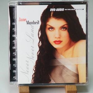 【 DVD AUDIO ハイレゾ 】ジェーン・モンハイト　JANE MONHEIT　NEVER NERVER LAND　専用DVD AUDIOプレーヤが必要