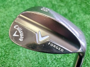 2△3-578 ウェッジ【Callaway/キャロウェイ】FORGED WEDGE　Dark Chrome Plating 2011　58°[店頭引き渡し可/札幌/伏見店]