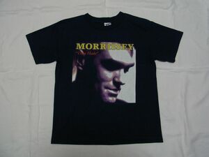 ☆ MORRISSEY モリッシー 「Viva Hate」 Tシャツ size Youth L 紺 ☆USA古着 レディース The Smiths ザ・スミス UK ロック Oasis 80s 90s