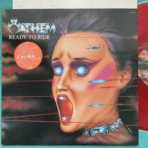 ☆美盤 Anthem/ アンセム / Ready To Ride (赤盤) K20P 593 ハイプステッカー付【日本盤】 LP レコード アナログ盤 10376F3YK4