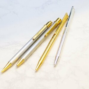 Cartier☆カルティエ ☆デュポン ボールペン シャープペンシル 4本 替え芯デュポン1本セット ※筆記未確認◆おたからや【G-B08302】同梱-2