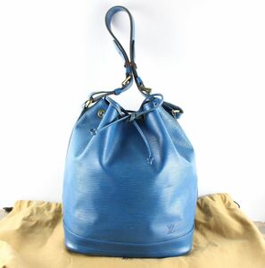 LOUIS VUITTON M44005 AR0924 LEATHER DRAWSTRING SHOULDER BAG MADE IN FRANCE/ルイヴィトンエピノエレザー巾着ショルダーバッグ