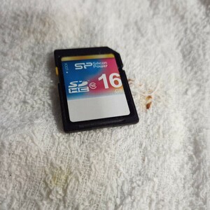 SDHC 16GB SiliconPower　完全消去済み