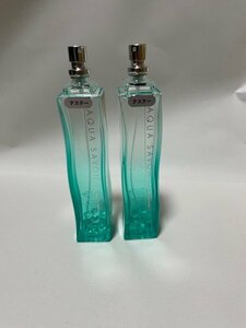 未使用品1円～アクアシャボン ホワイトコットンの香り EDT 80ml×2個