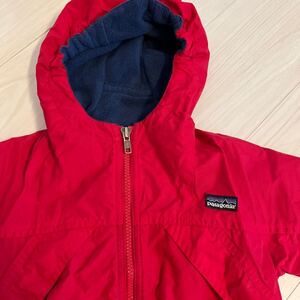 patagonia パタゴニア 子供服 アウター ナイロンジャケット 裏フリース 12MOS