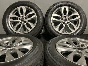 【BS REGNO GRVII レグノ 225/60R17】夏タイヤ【BALMINUM DSP 17インチ 7J5HPCD114.3+38】20～23年製 バリ溝 アルファード等　(MTQ277)