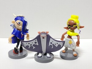 美品 フウカ マンタロー ウツホ 3点セット すりみ連合 スプラトゥーン3 チョコエッグ フィギュア レア