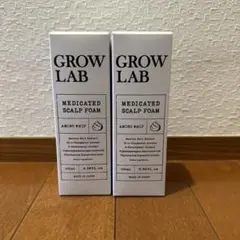 GLOW LAB メディケイテッドスカルプフォーム 2本セット