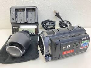 19176 ロ701-211　SONY　ビデオカメラ　HDR-PJ630V　ソニー　本体 充電器　RDP-CA3M　ハンディカム　プロジェクター　中古品　ヤ60