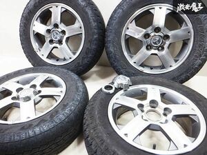 三菱純正 ENKEI エンケイ製 H58A パジェロミニ 15インチ 5.5J +46 5穴 PCD114.3 TOYO トーヨー 175/80R15 4本 タイヤ付き