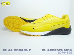 ■PUMA x PORSCHE■PL SPEEDFUSION(28cm) ■YLW■307446 02　ポルシェ